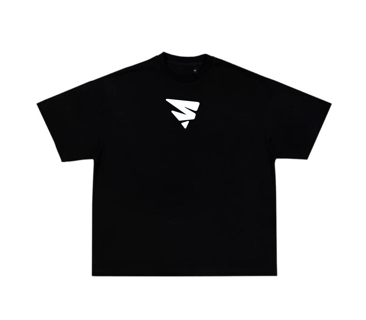 Boxy Tee Zwart